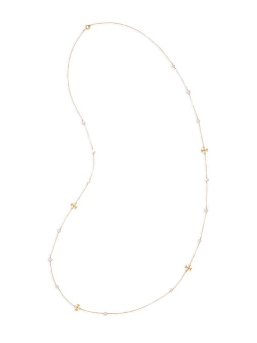 Kira Pearl Necklace TORY BURCH | 136789137